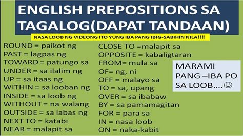Lagpas in English .